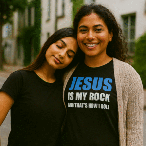 JESUS IS MY ROCK AND THAT'S HOW I ROLL